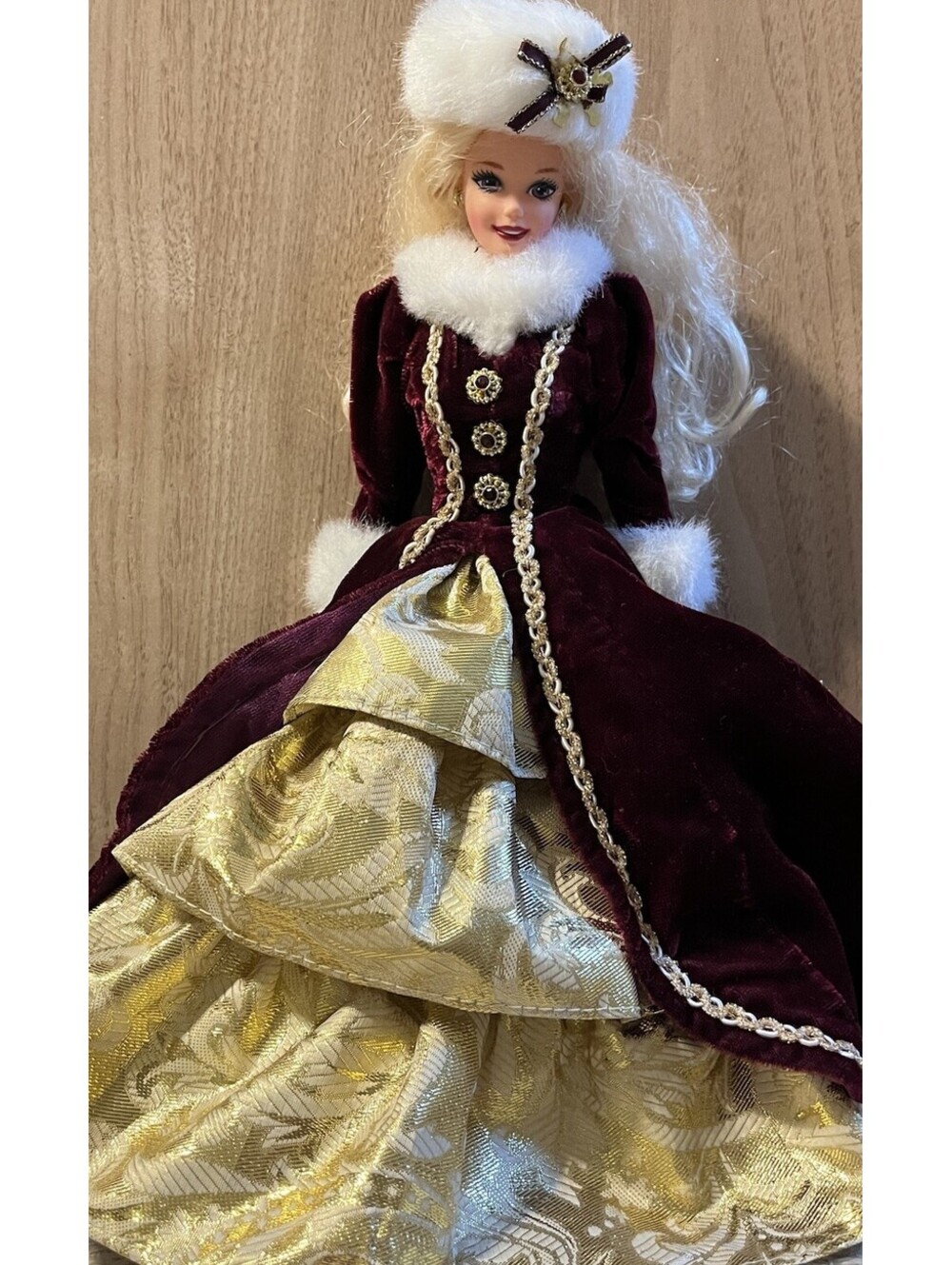 1996 Holiday Barbie Special Edition Happy Holidays Barbie Doll